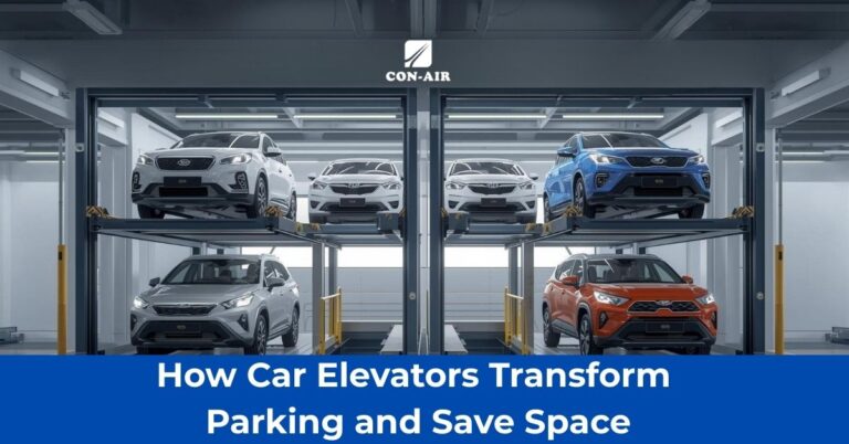 car and bike elevators modern parking solution double stack system
